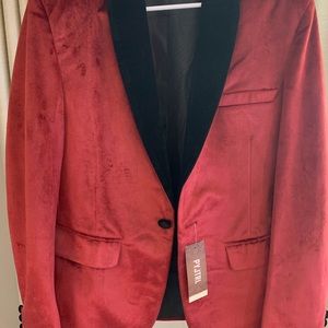 Men’s Velvet Slim Blazer